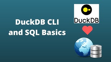 Spatial Data Management Week 10: DuckDB CLI and SQL Basics