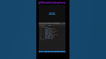 How to CSS Text Blink Animation #shorts #shortvideo