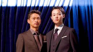 窪塚愛流、父・窪塚洋介と初体験！「はじめてスーツ同士で並んだ」　『ザ・スーツカンパニー』屋号変更発表会