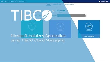 Microsoft Hololens Application using TIBCO Cloud Messaging