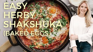 Easy Amazing Shakshuka Recipe! (aka Healthy Delicious Baked Eggs)