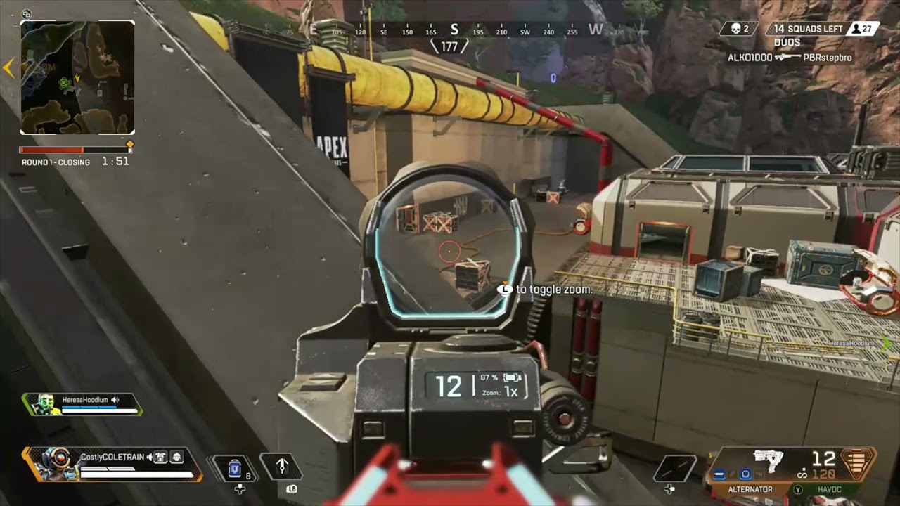 Back when the havoc rifle was actually good