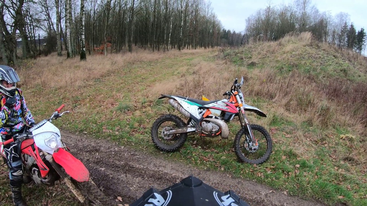 First ride KTM 300 2stroke -2020 SixDays