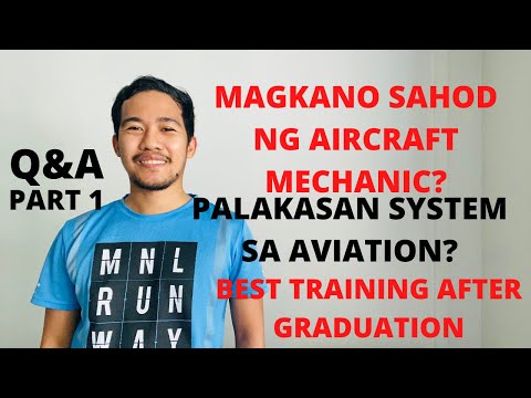 Video: Magkano ang suweldo ng isang aircraft maintenance engineer?
