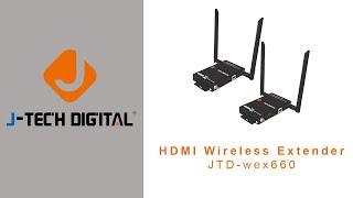 JTech Digital | JTDwex660 Wireless HDMI extender