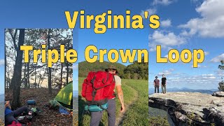 40 miles through the Virginia Backcountry on the Triple Crown Loop