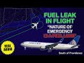 Fuel leak in flight united boeing 767 returns to washington dulles airport real atc