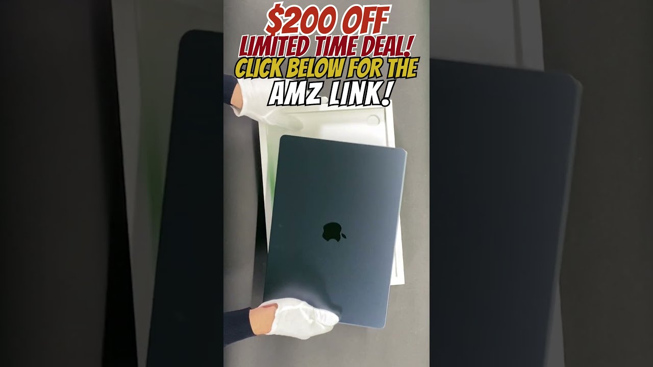  200 OFF Limited Time Deal ASMR Apple 2025 MacBook Air 15 M4 Unboxing