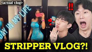 Korean men shocked at stripper culture for the first time I REACTION