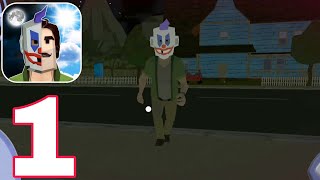 Scary Clown Man Neighbor Seek & Escape | Full Game | GamePlay Walkthrough Part 1 ( Android ) screenshot 4
