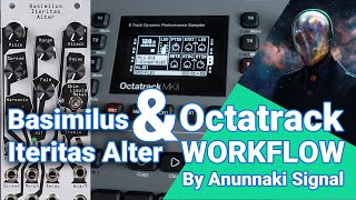 Octatrack  workflow Tutorial! using only the Basimilus Iteritas Alter as a sound source!