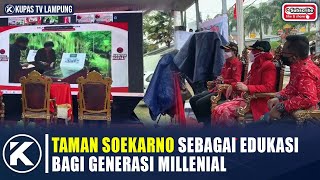 TAMAN UMKM SOEKARNO DI BANDAR LAMPUNG DIRESMIKAN MEGAWATI SOEKARNOPUTRI