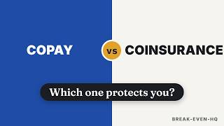 Copay vs Coinsurance: The Math They Don't Show You