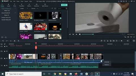 EDITING A MUSIC VIDEO USING WONDERSHARE FILMORA 9 - VIDEO #33 - LESSON 3