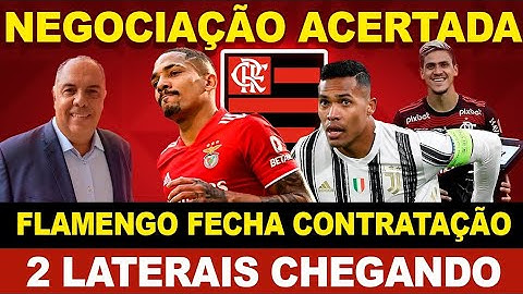 EITA!NEGOCIAÇÃO ACERTADA! GILBERTO, FLAMENGO FECHA CONTRATAÇÃO! ALEX SANDRO SUSTITUTO DE F. LUIS