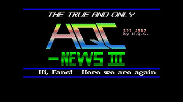 AMIGA-Demo "High Quality Crackings: HQC News 3 aka Intro 13 (Intro)"