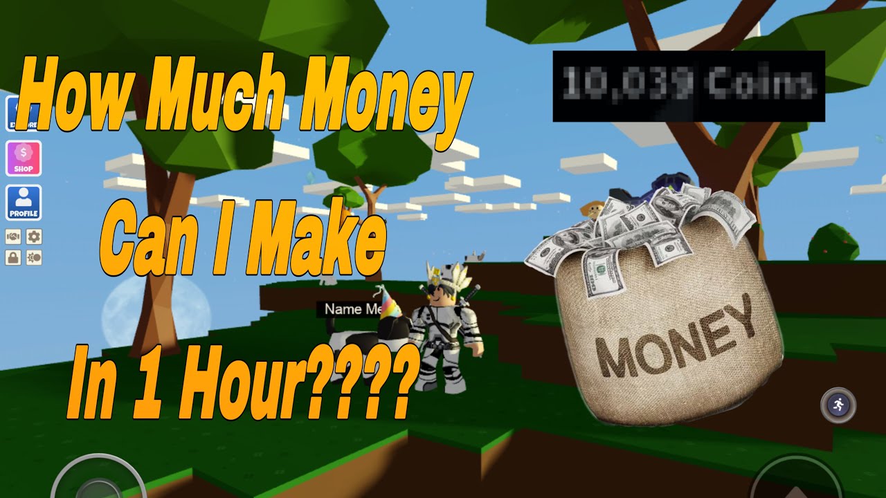 How much money can I make in 1 hour??? | Roblox Islands Ep1 - YouTube