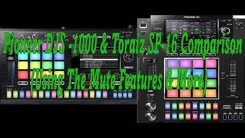 Pioneer DJS -1000 & Toraiz SP-16 Comparison (Using The Mute Features & More)