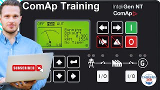 ComAp InteliGen NT , IG-NT, IS-NT, ComAp InteliSys, InteleGen 500, Training , Software Configuration