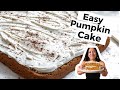 Easy Pumpkin Cake | Fall Dessert Recipe 🎃🍰
