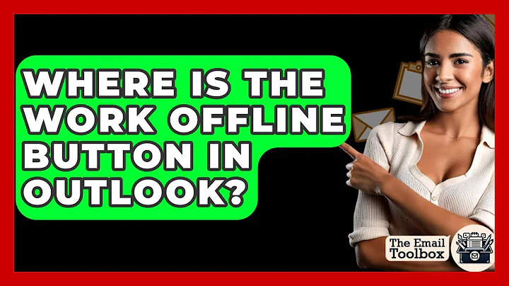 Where Is The Work Offline Button In Outlook? - TheEmailToolbox.com