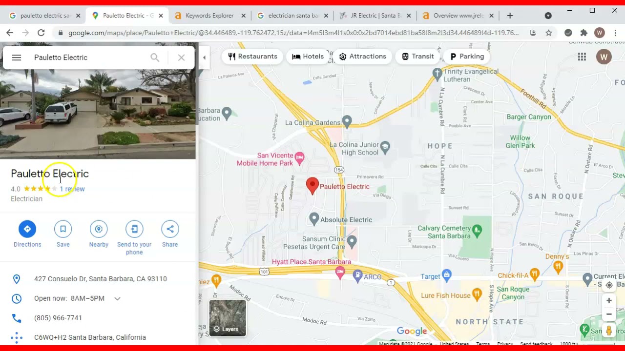 Pauletto Electric Santa Barbara Ca - Electrician Santa Barbara - Santa Barbara Electricians