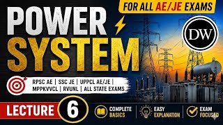 Power System Lecture 6 | Mixed Question Practice for SSC JE, RPSC AE, UPPCL JE &amp; All State Exams 