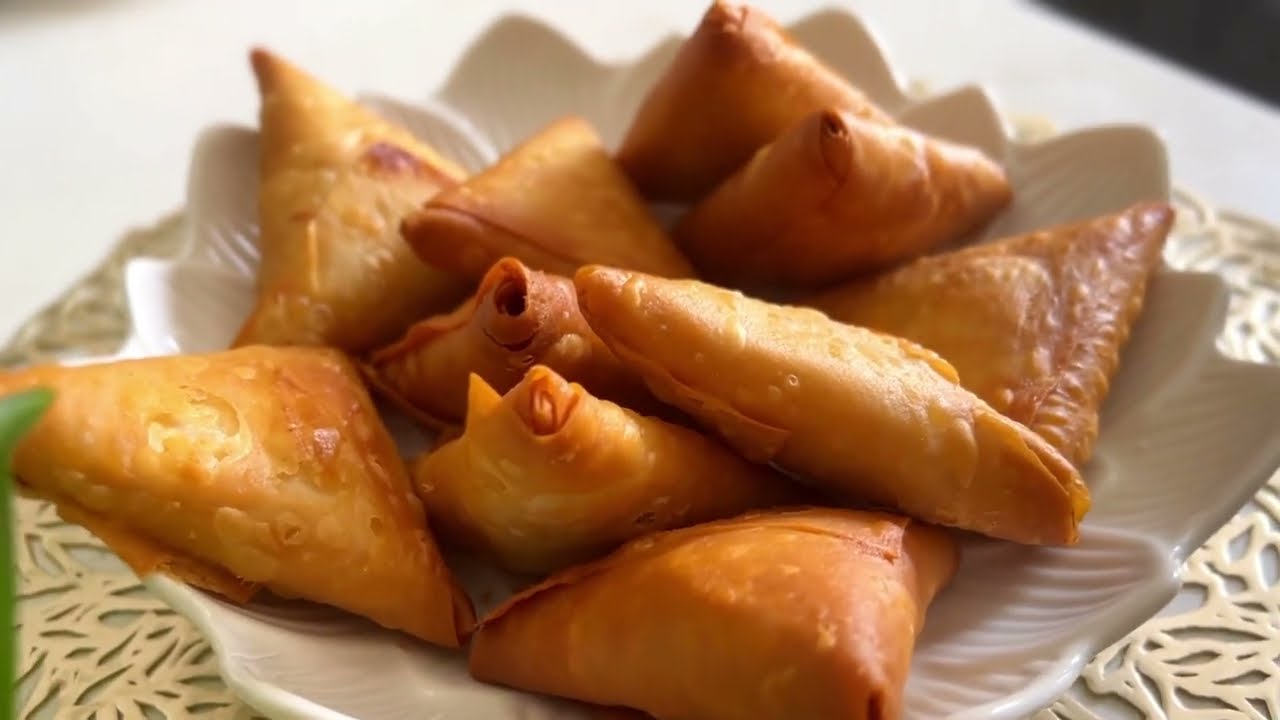 سمبوسة زنجباريه /سمبوسة مقرمشة/sambusa za kuku