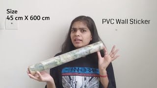 キッチンでPVCステッカーを使用しました|| WolTop特大PVCステッカーレビュー