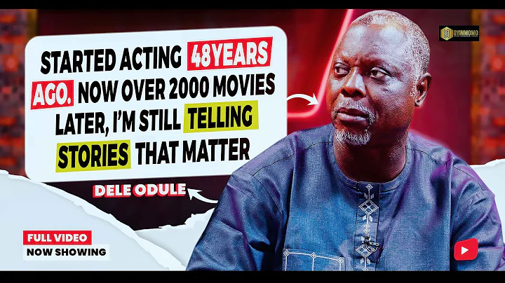 "COLLEAGUES SAW ME AS A THREAT — THAT'S WHY I DIDN'T WORK FOR TWO YEARS." SAYS DELE ODULE