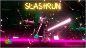Slashrun: Ninja run & light blade iOS Gameplay