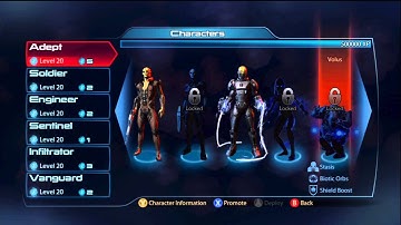 Mass Effect 3: Retaliation Characters