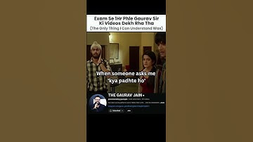 Commerce Students can Relate 😂😂 @commerceking-gauravjain