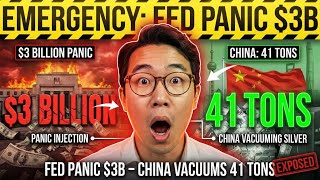 Fed Hemorrhages $3B - China Seizes 41 Tons: Silver Heist EXPOSED