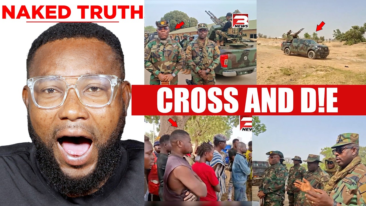 🔥Ghana soldiers heavily patrol Northern Borders against Terrorist threat. Nigerians in Ghana...