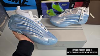 Adidas Harden Vol. 9 Glow Blue - On Feet And Check - Nice 83%