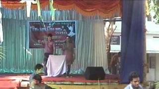 Vada Mappilai Song .. College Day Celebration In Jmc Trissur .. Karoke Singing, Jaseel Jaleel