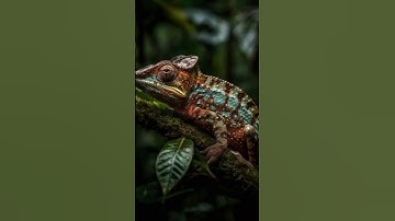 Stylize Parameter Comparison from 0 to 1000 with Midjourney V5 Using Chameleon Portraits