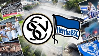 PYROSHOW💥🔥 UND 6 TORE WAHNSINN ⚽. Elversberg vs Hertha BSC. #sve #herthabsc #berlin #fußball #vlog