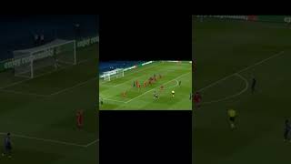 Neymar Hitting The Crossbar Vs Bayern Munich