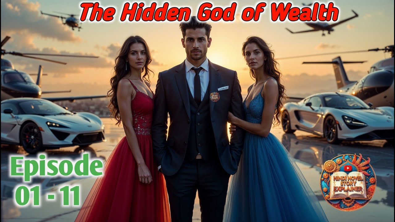 Ep:- 01-11 The Hidden God of Wealth #hindinovel #system #billiniare