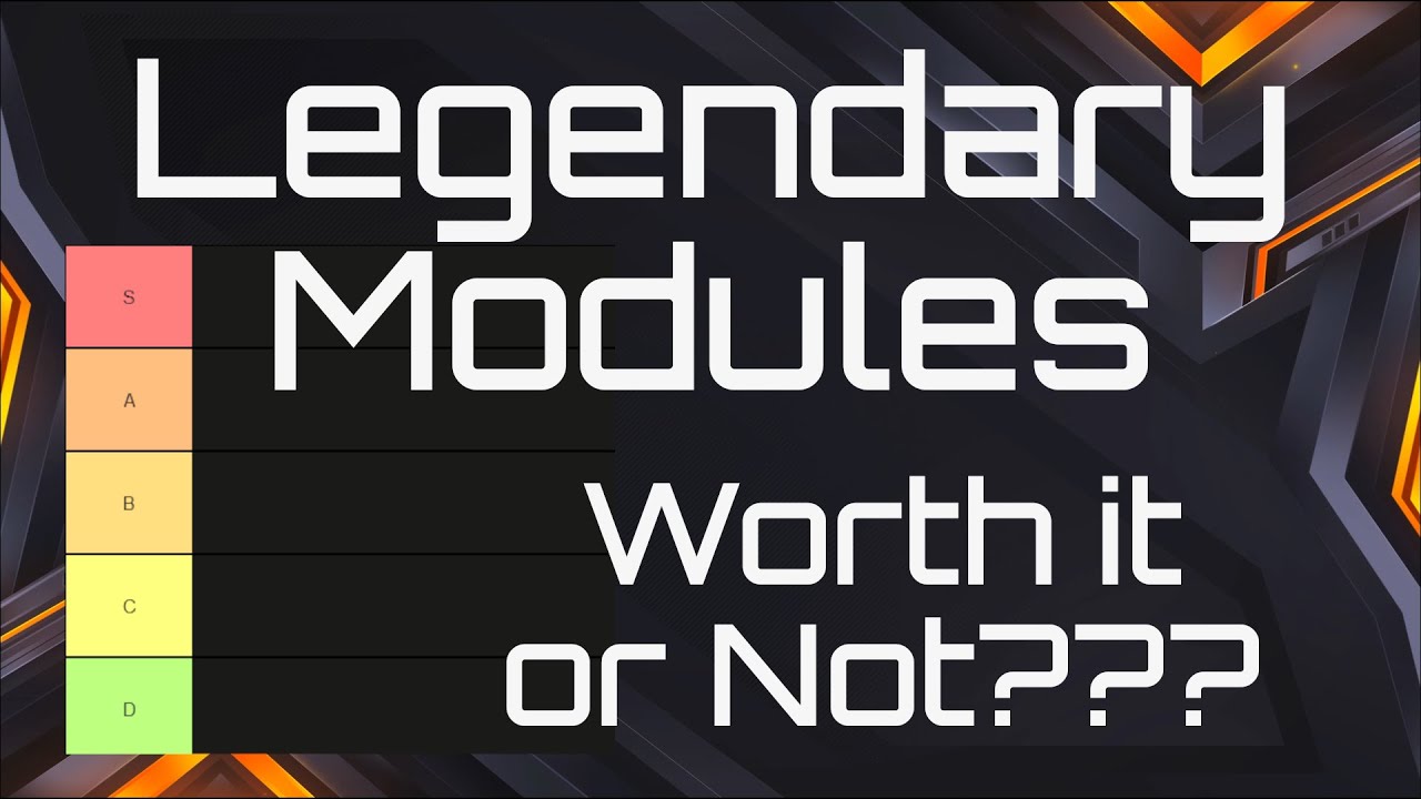 World of Warships Blitz Legendary Module Comparison YouTube