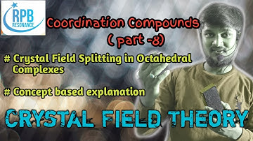 Crystal Field Theory ( C. F. Splitting in Octahedral) ll RPB RESONANCE ll CSIR, GATE, JAM, CUCET...