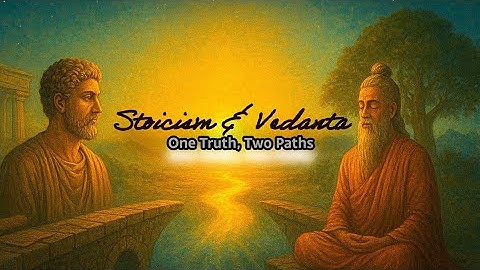 When Stoicism Meets Vedanta –The Path to True Inner Peace #Stoicism #Vedanta #SpiritualWisdom