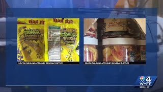 A drug trafficking investigation in South Carolina centered around THC products openly sold in st...