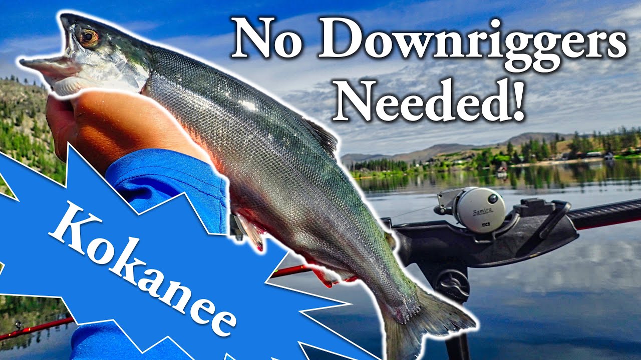 Deep Water Kokanee Without Downriggers 