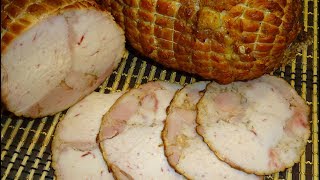 Рулет куриный копчено-варёный Рулет куриный копчено-варёный