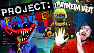 PRIMERA VEZ EN PROJECT PLAYTIME | COMO JUGAR PROJECT PLAYTIME GRATIS EN ESPAÑOL | Juegos Luky