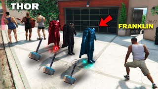 GTA 5 : Franklin Stealing All Thor Suits GTA 5 !