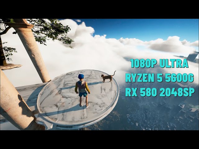 FALL GUYS / RYZEN 5 5600G / RX 580 2048SP / TESTING IN 1080P ULTRA ! 